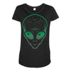alien 3 Maternity Scoop Neck T-shirt