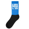 ow life begins at 18 meters Socks
