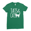 tats and cats Ladies Fitted T-Shirt