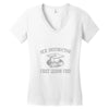 sex instructor Women's V-Neck T-Shirt