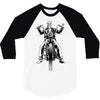 skeleton biker 3/4 Sleeve Shirt