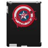 deadpool was here (captain america) iPad 3 and 4 Case
