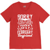 This Girl Is Taken By A Super Sexy February Boyfriend V-Neck Tee