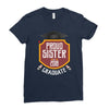 proud sister of a 2018 graduate. Ladies Fitted T-Shirt