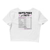 September Girl Facts Libra Crop Top