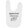 Appreciate Baby Bibs