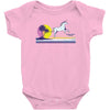 unicorn beach Baby Onesie