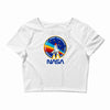 nasa space shuttle Crop Top