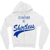 shirtless Zipper Hoodie