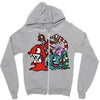 monster mash Zipper Hoodie