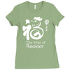 the lunar year of rooster Ladies Fitted T-Shirt