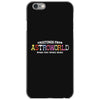 greeting from astroworld wish you were here white iPhone 6/6s Case