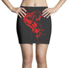 heartless splatter Mini Skirts