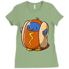 nationalhotdogday Ladies Fitted T-Shirt