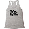 the dogfather boxer Racerback Tank