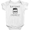 batshit crazy mini Baby Bodysuit