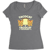 tacocat Women's Triblend Scoop T-shirt