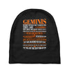 Geminis Difficult Ones To Understand Zodiac Baby Beanies