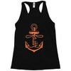 anchored faith Racerback Tank