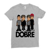 dobre twins dobre brother Ladies Fitted T-Shirt