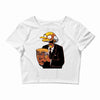 burns vs trump Crop Top