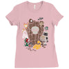 pitfalls and perils Ladies Fitted T-Shirt