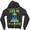 kiss a nurse Zipper Hoodie