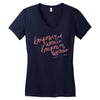 empowered women Women's V-Neck T-Shirt