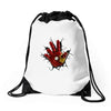 TAKE MY HAND Drawstring Bags