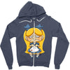 ugly alice is ugly Zipper Hoodie