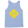 tractor crossing farmer's road warning sign Tank Top