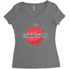 Martian Women's Triblend Scoop T-shirt