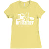 the grillfather  funny bbq Ladies Fitted T-Shirt