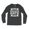 negate hate Long Sleeve Shirts