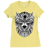 wolf Ladies Fitted T-Shirt