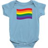 Rainbow Flag Baby Onesie