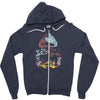wizards duel Zipper Hoodie