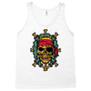 pirate bones skull Tank Top