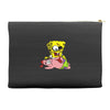 zombie spongebob Accessory Pouches