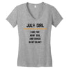 July Girl Women's V-Neck T-Shirt