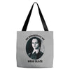 on wednesdays we wear black Tote Bags