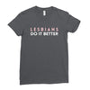 Lesbians Do It Better Ladies Fitted T-Shirt