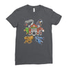 hidden temple Ladies Fitted T-Shirt