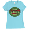 my world is sick and sad Ladies Fitted T-Shirt