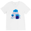 mucho vino V-Neck Tee