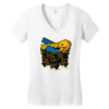 plastic debris Women's V-Neck T-Shirt