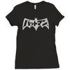 japanese batman logo fan inspired Ladies Fitted T-Shirt