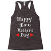 happy 1st mothers day babygrow Racerback Tank