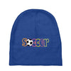 soccer neon rhinestud Baby Beanies