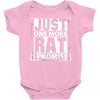 Just One More Rat I Promise Baby Onesie